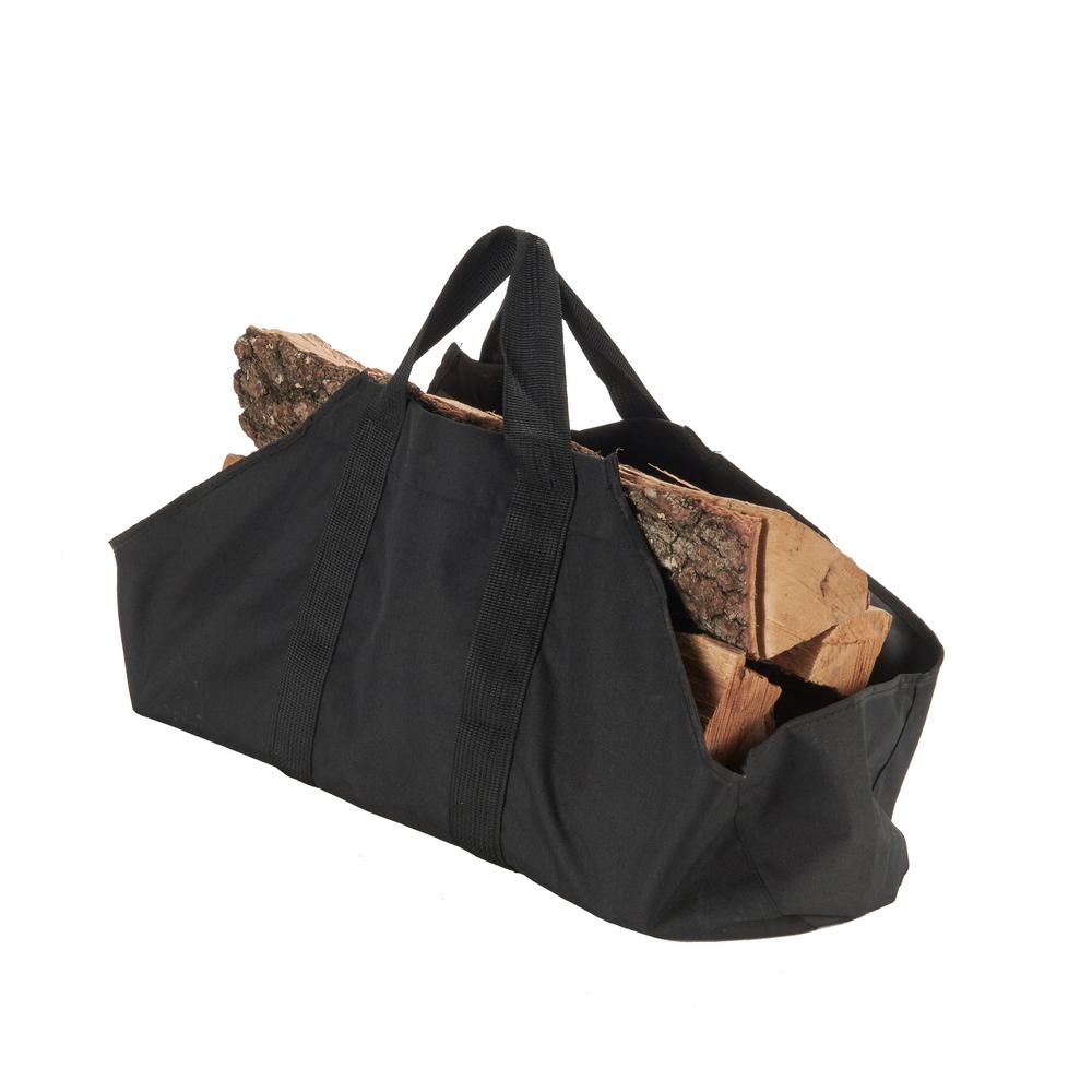 Egooz Firewood Log Carriers /& Holders Heavy Duty Canvas Firewood Tote Fireplace Log Carrier Egooz Techology Enterprise Limited Brown