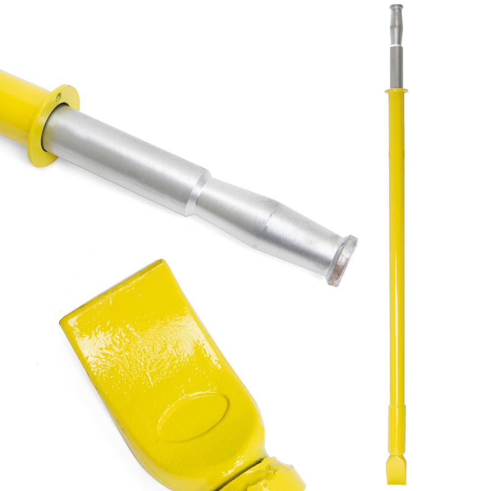 Steel Tire Bead Breaker Slide Hammer Heavy Duty Bar Yellow for Truck Car Trailer
