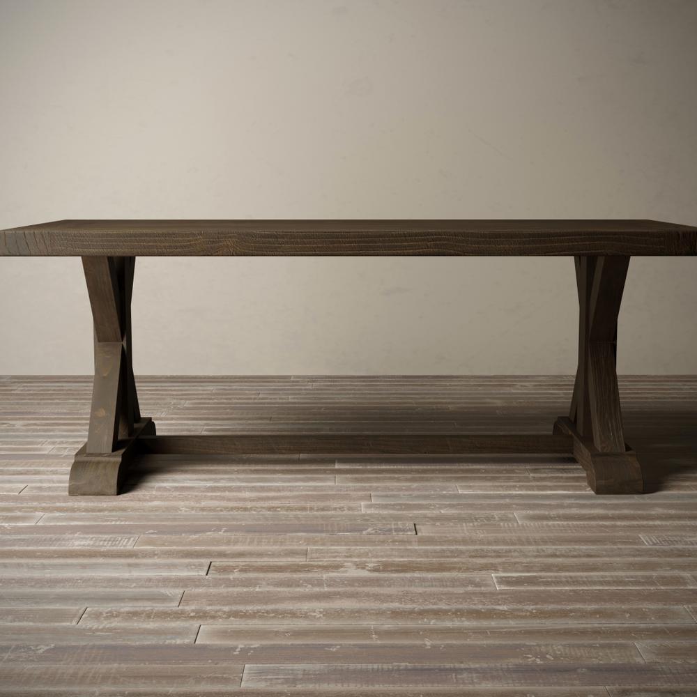Urban Woodcraft Madera 78 In Salvaged Espresso Dining Table 500h Salvaged Espresso Dining Table