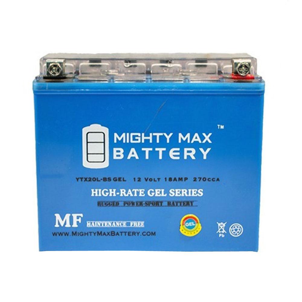 MIGHTY MAX BATTERY 12-Volt 18 Ah 270 CCA GEL Rechargeable Sealed Lead ...