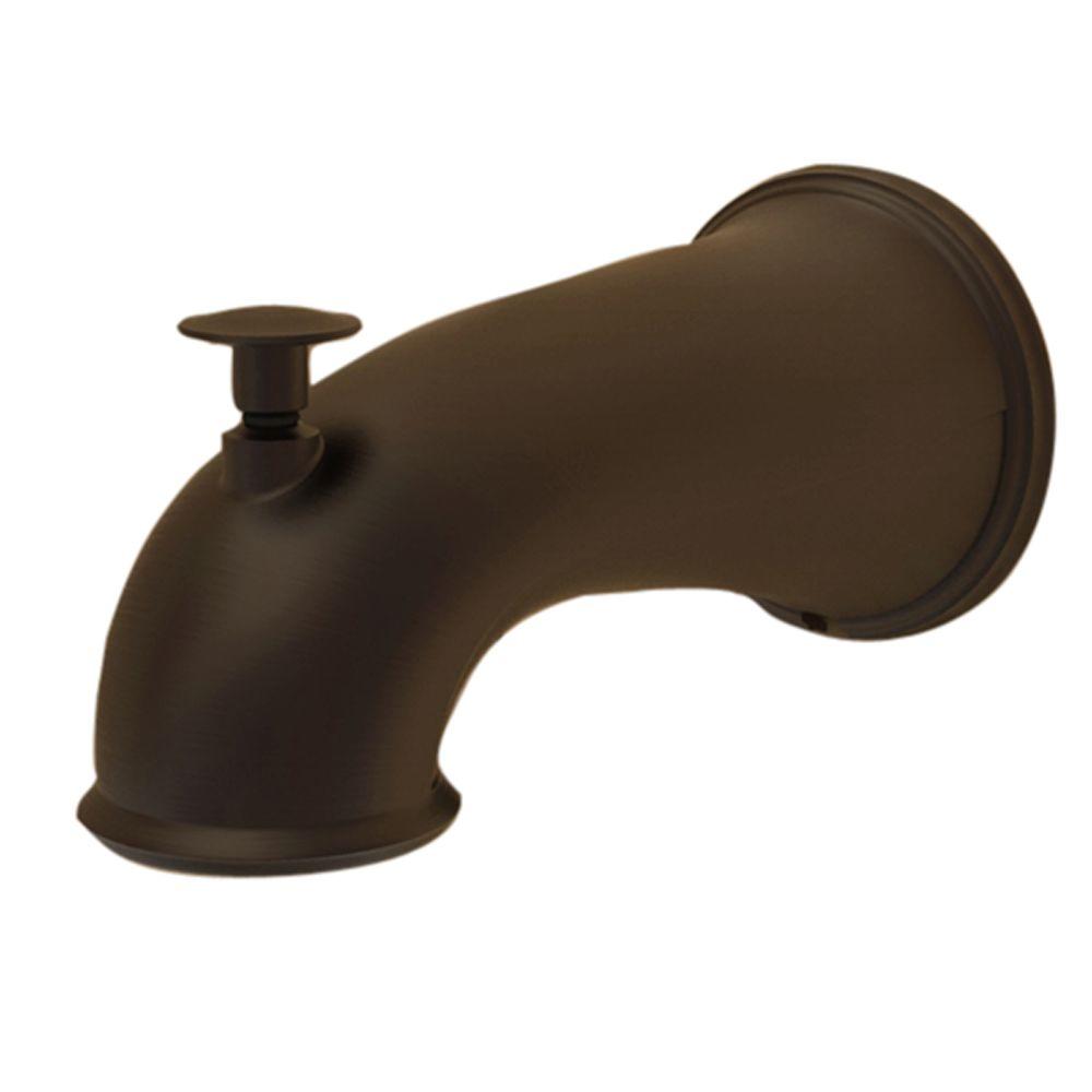 Delta Foundations Pull Up Diverter Tub Spout In Oil Rubbed Bronze