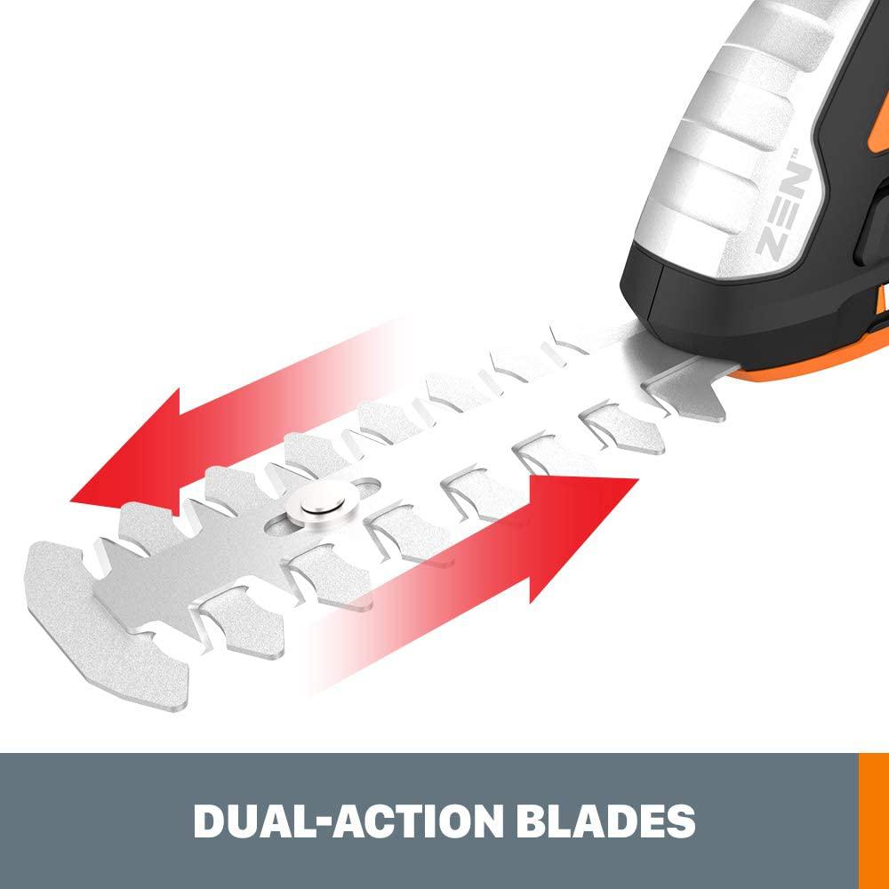 worx shear shrubber trimmer