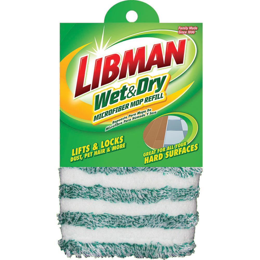 Libman Wet and Dry Microfiber Mop Refill119 The Home Depot