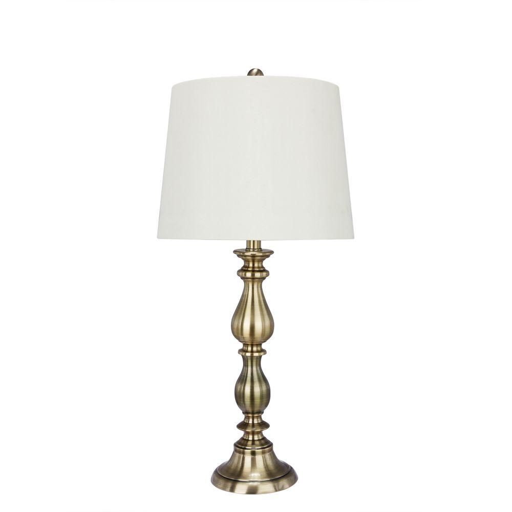 Fangio Lighting 27 In Antique Brass Metal Table Lamp 1464ab The Fangio Lighting 27 In Antique Brass Metal Table Lamp