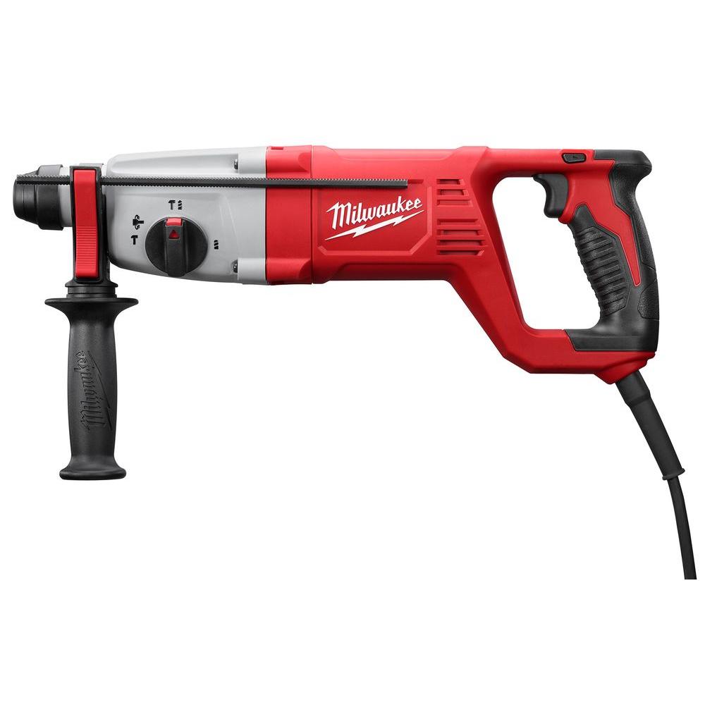 SDS-Plus Rotary Hammer And Bosch Factory Reconditioned 8.5 Amp Corded 1-1//8 In