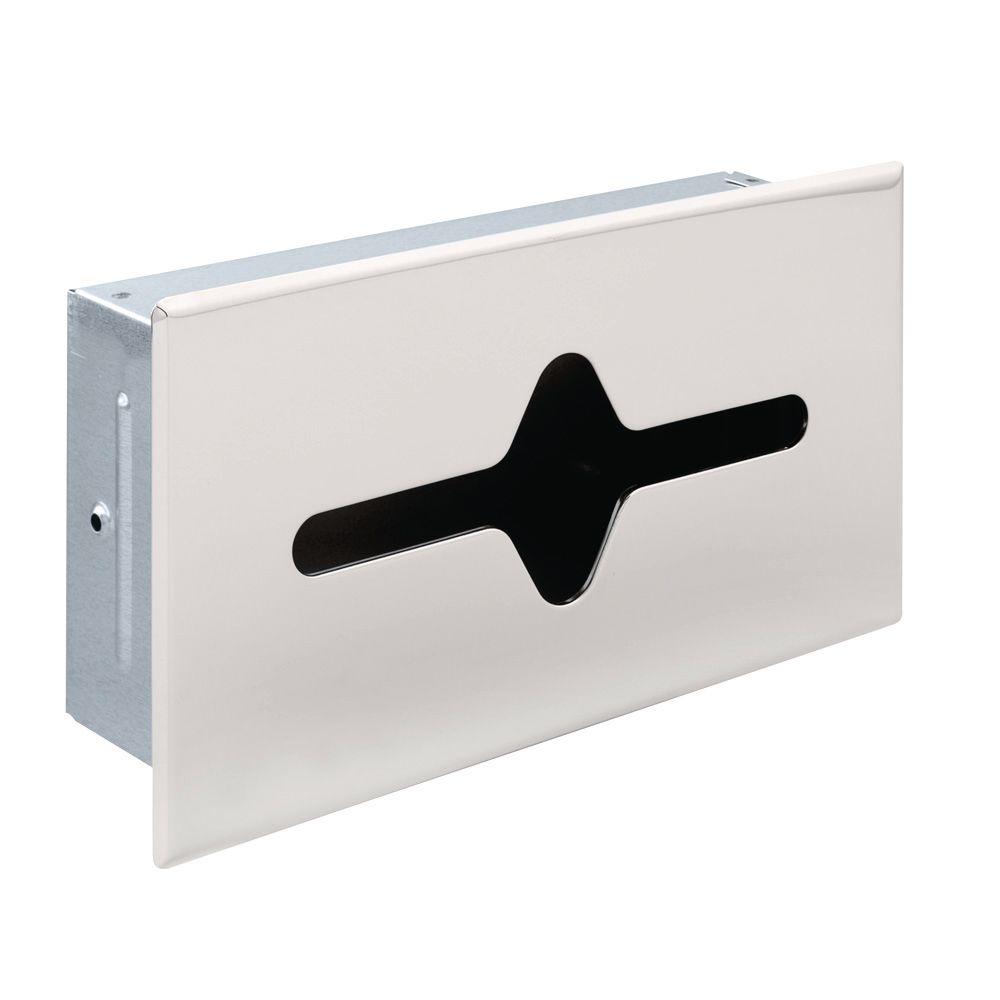 Franklin Brass Recessed Facial Tissue Dispenser in Chrome925 The