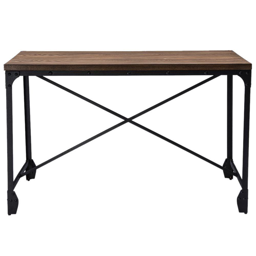 Baxton Studio Greyson Brown Desk 28862-6317-HD - The Home Depot