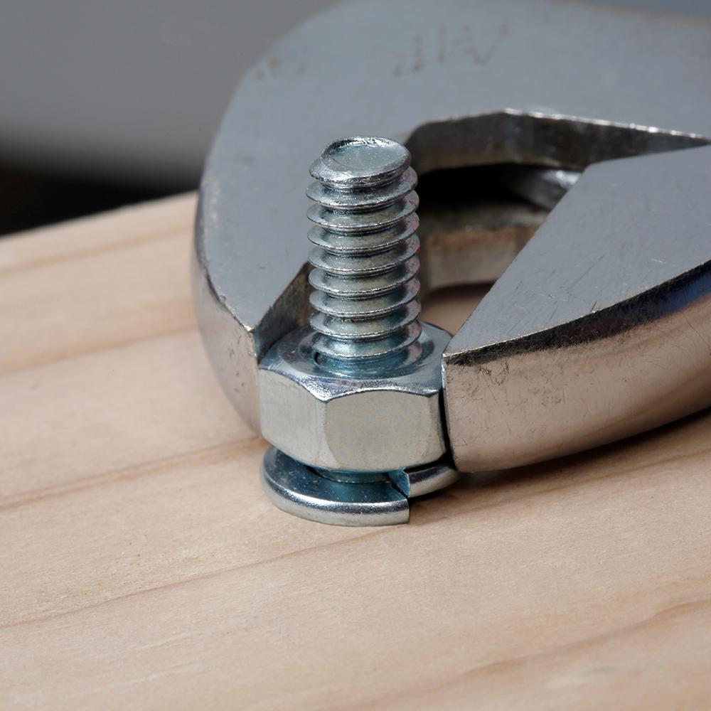 Combination Round Head Aluminum Machine Screw 1//4 In-20 X 2 In