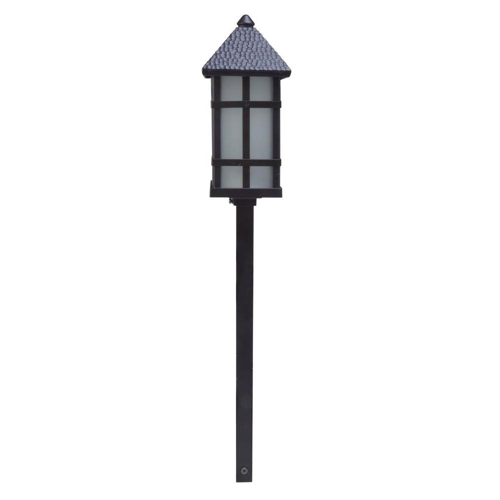 Moonrays Black Low Voltage Landscape Lighting Cable Connectors 2 Led Black Parkway Path Light