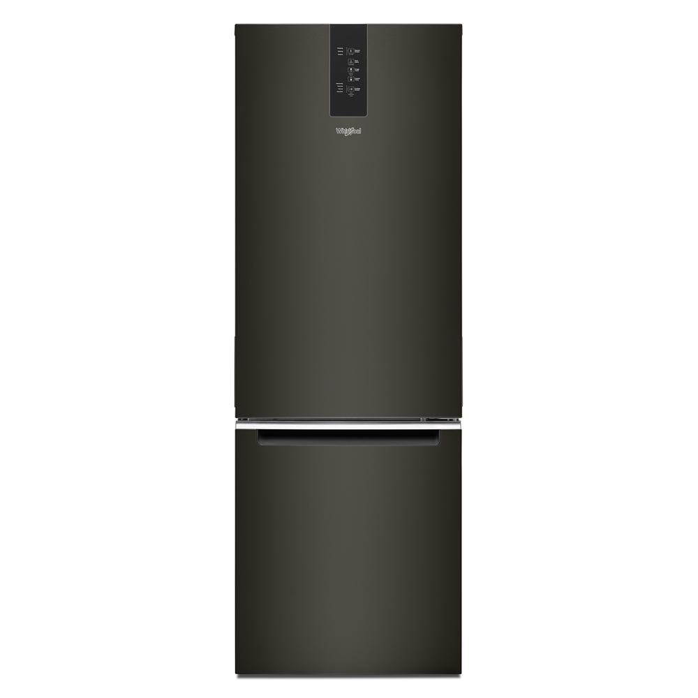 Whirlpool 3 1 Cu Ft Freestanding Mini Fridge Freezer Compartment Stainless Look In The Mini Fridges Department At Lowes Com