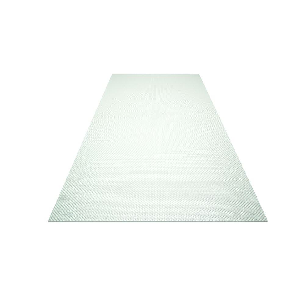 Plaskolite 23.75 in. x 47.75 in. Cracked Ice Polystyrene Light Panel