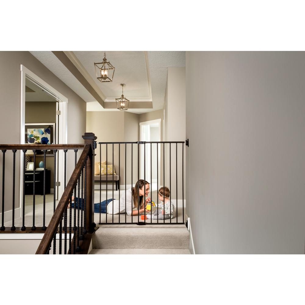 regalo extra tall top of stairs gate