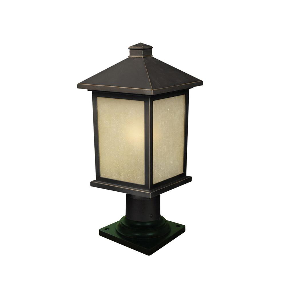 Filament Design Lawrence 1Light OilRubbed Bronze Incandescent Outdoor