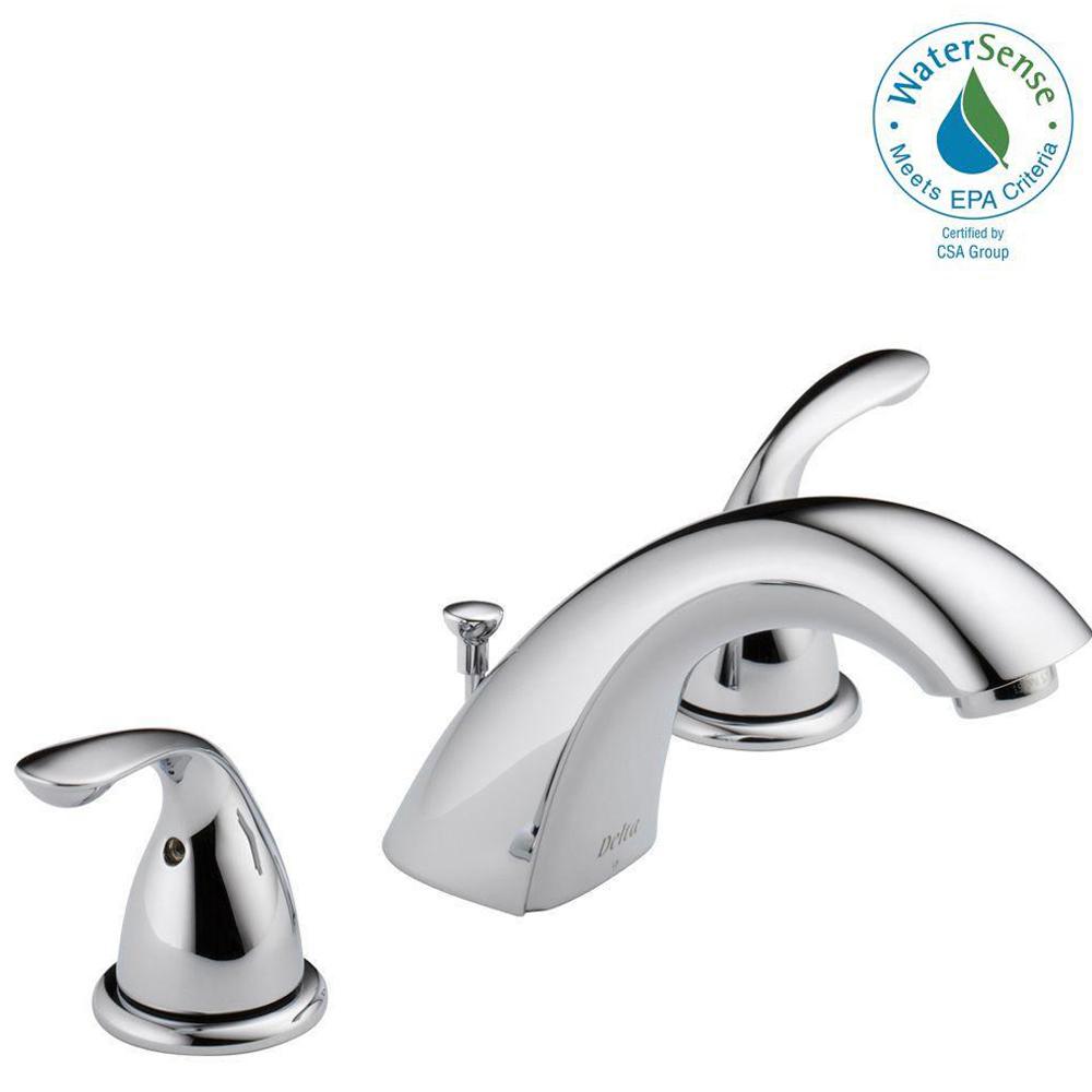 Chrome Delta Widespread Bathroom Sink Faucets 3530lf Mpu 64 1000 