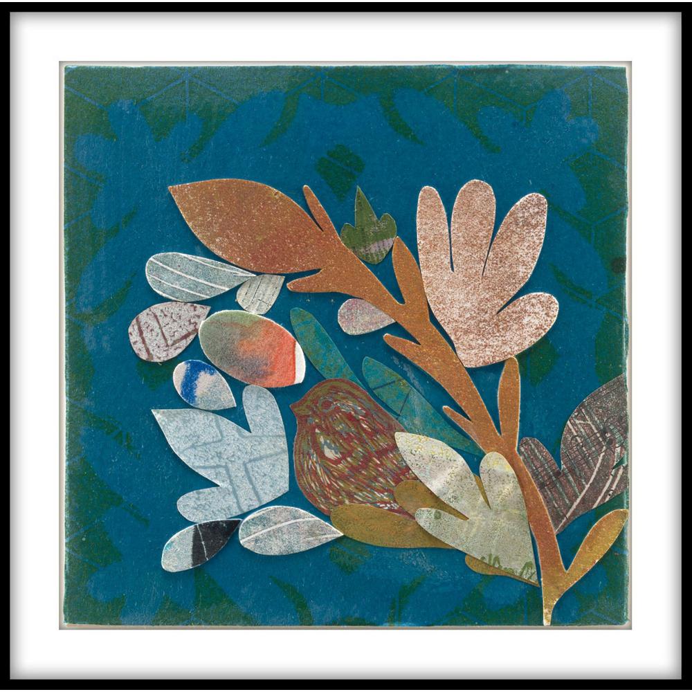 PTM Images 13.75 in. x 13.75 in. "Lake Dunmore Dock" Framed Wall Art 1