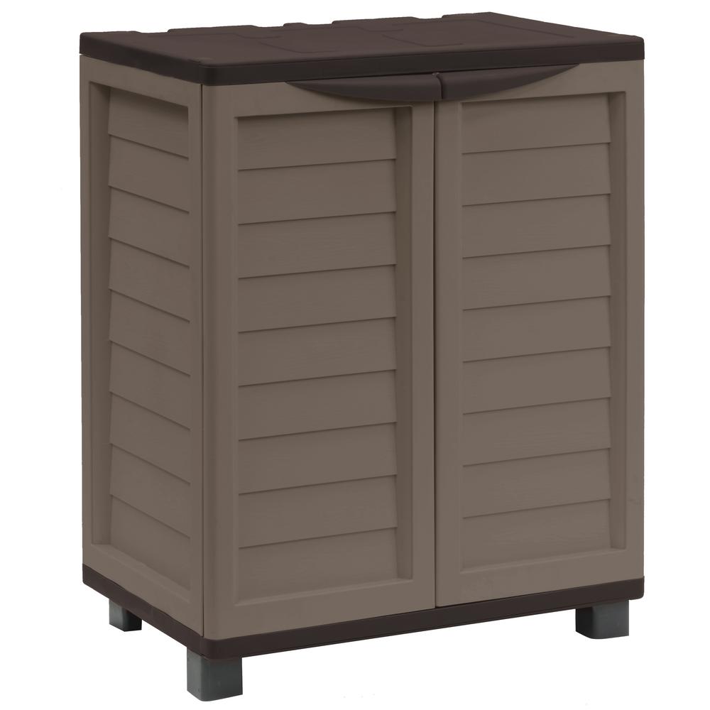 2 Ft 5 In X 1 8 3 Plastic Mocha Brown Storage 2 Ft 5 In X 1 8 3