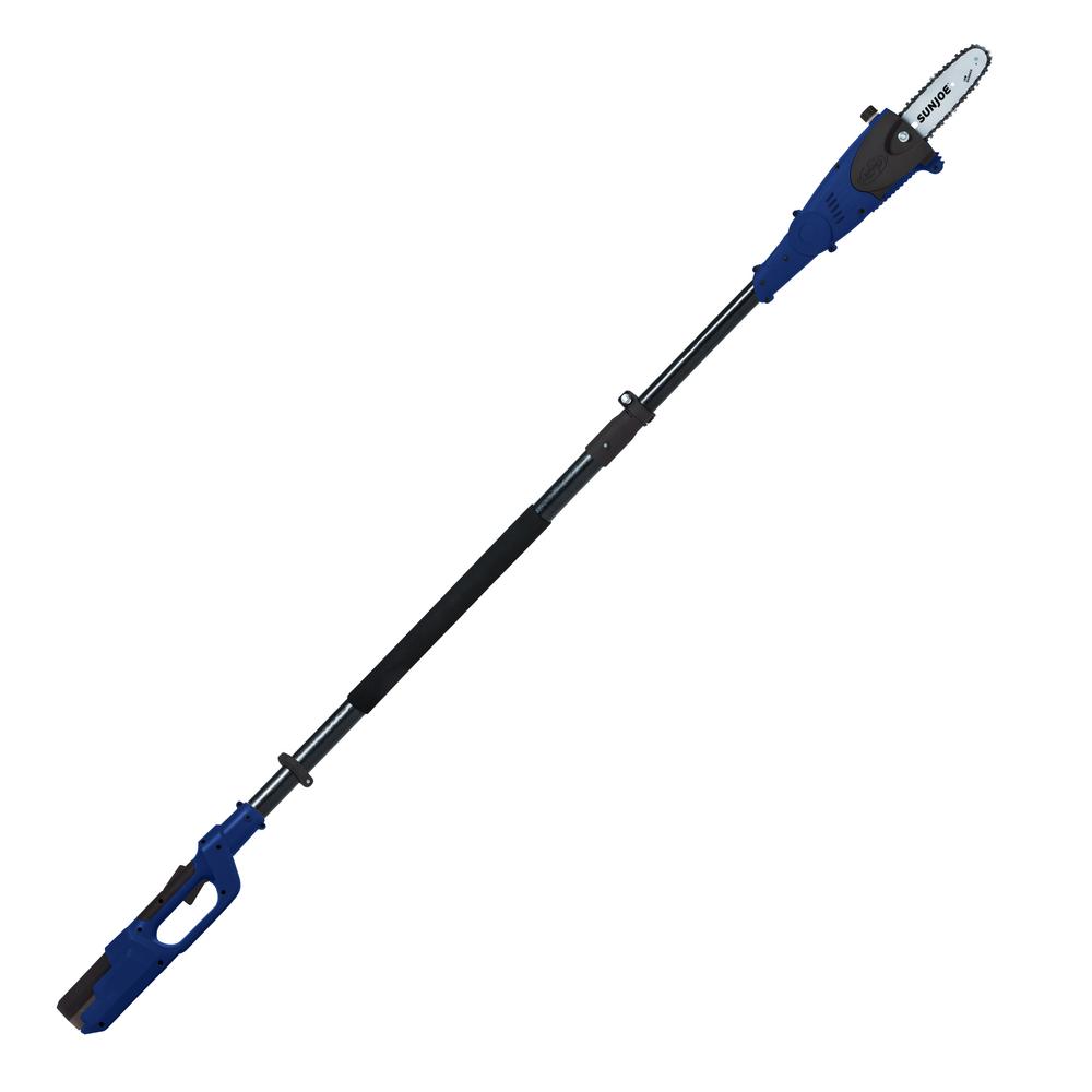 Sun Joe 40Volt 2.5 Ah 8 in. Telescoping Pole Chain Saw, BlueION8PS2