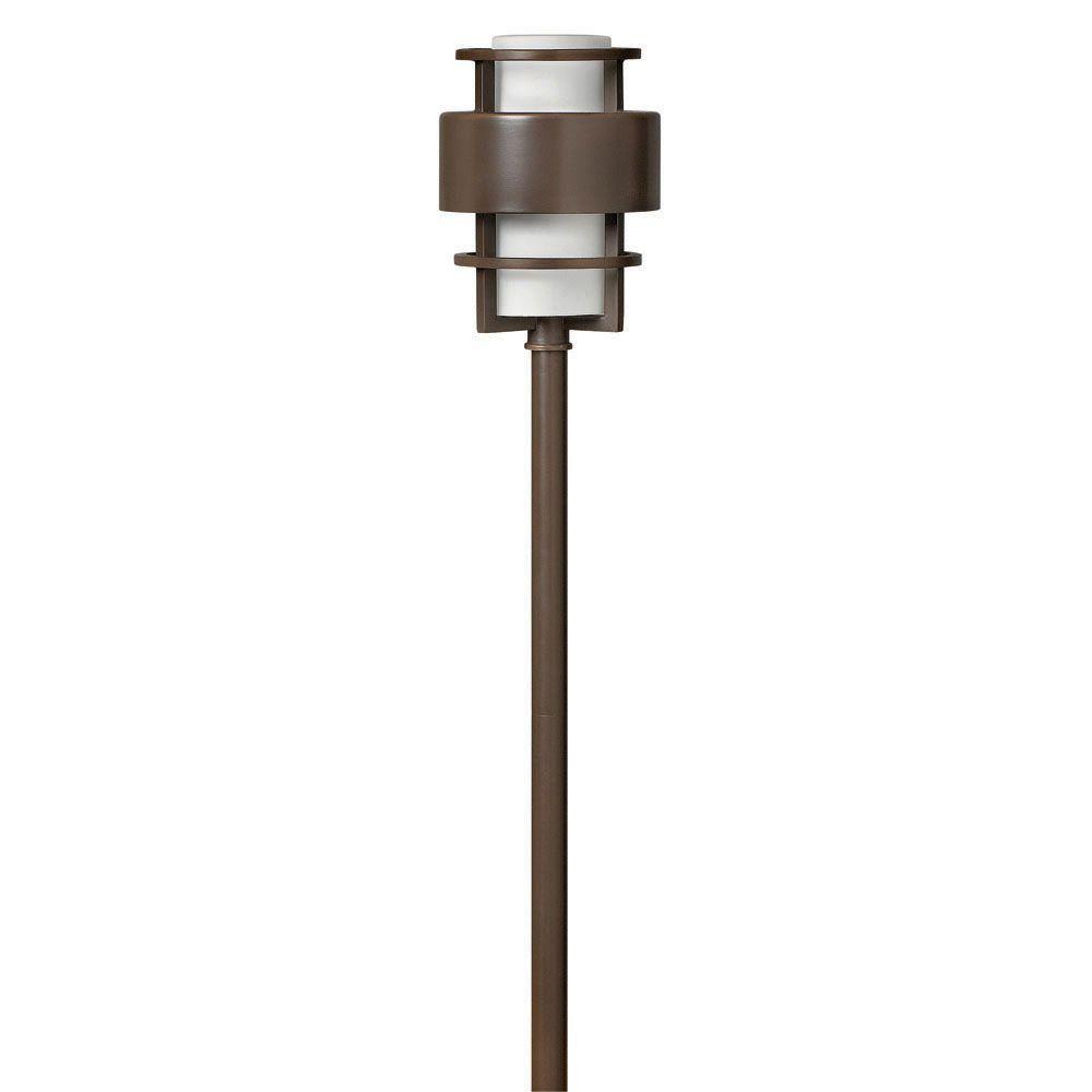 Hinkley Lighting Landscape Outdoor The Home Low Voltage 18 Watt Metro Bronze Saturn Path Light
