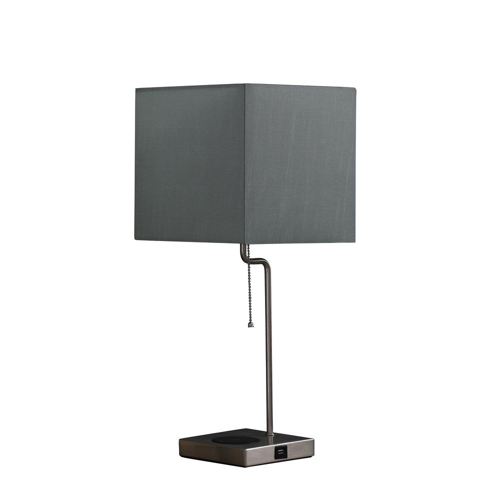table lamps with charging station
