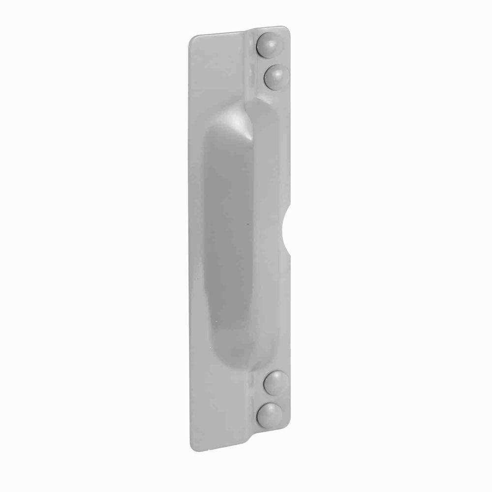 PrimeLine 3 in. x 11 in. Painted DoorLatch ShieldU 9503 The Home Depot