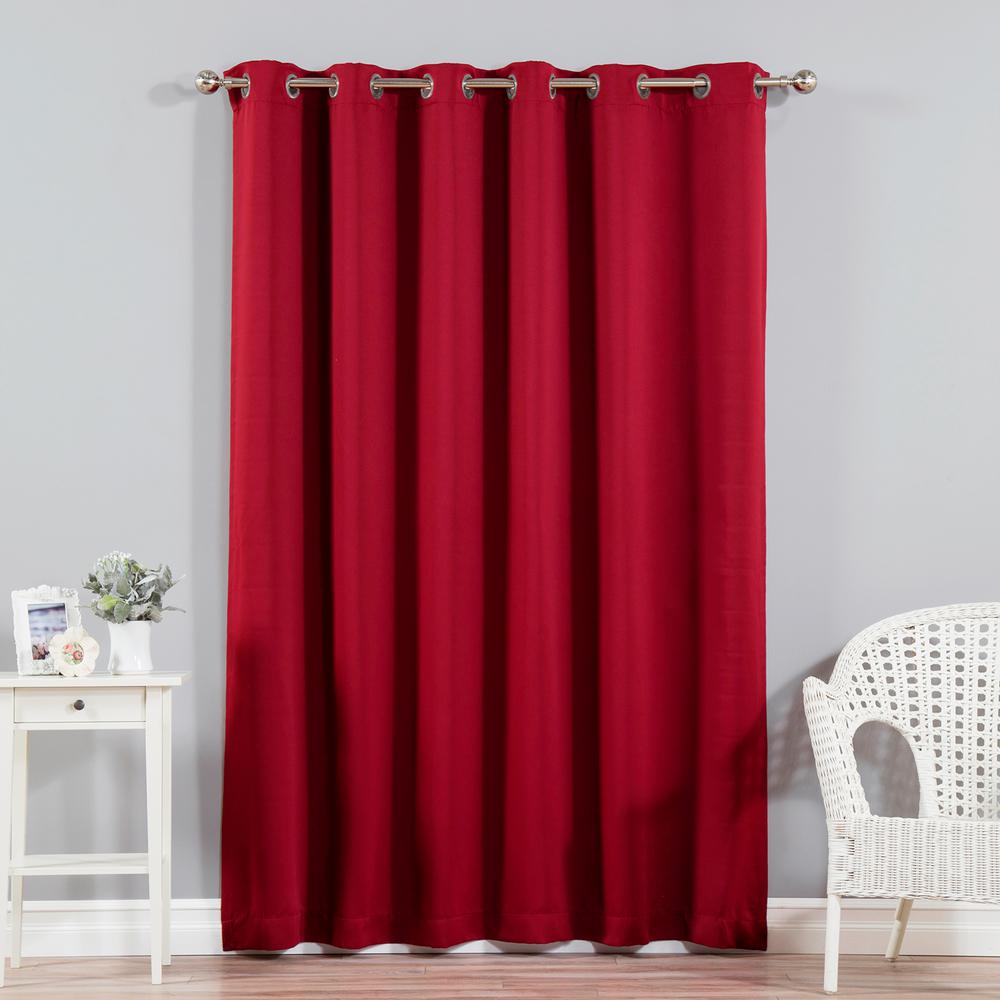Best Home Fashion Wide Width Basic Silver 80 In W X 96 In L