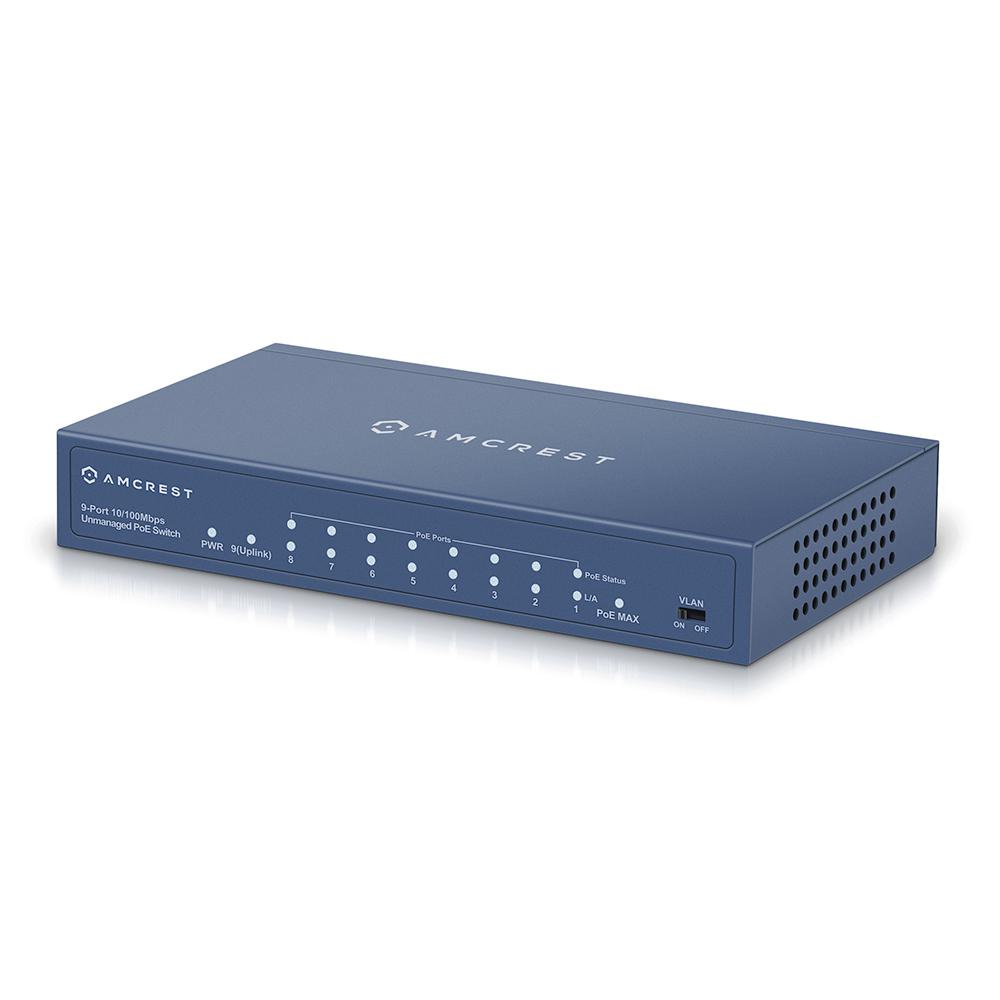 Liobaba 8-Port 10//100Mbps Ethernet Network Switch HUB Desktop Fast LAN Switcher Adapter