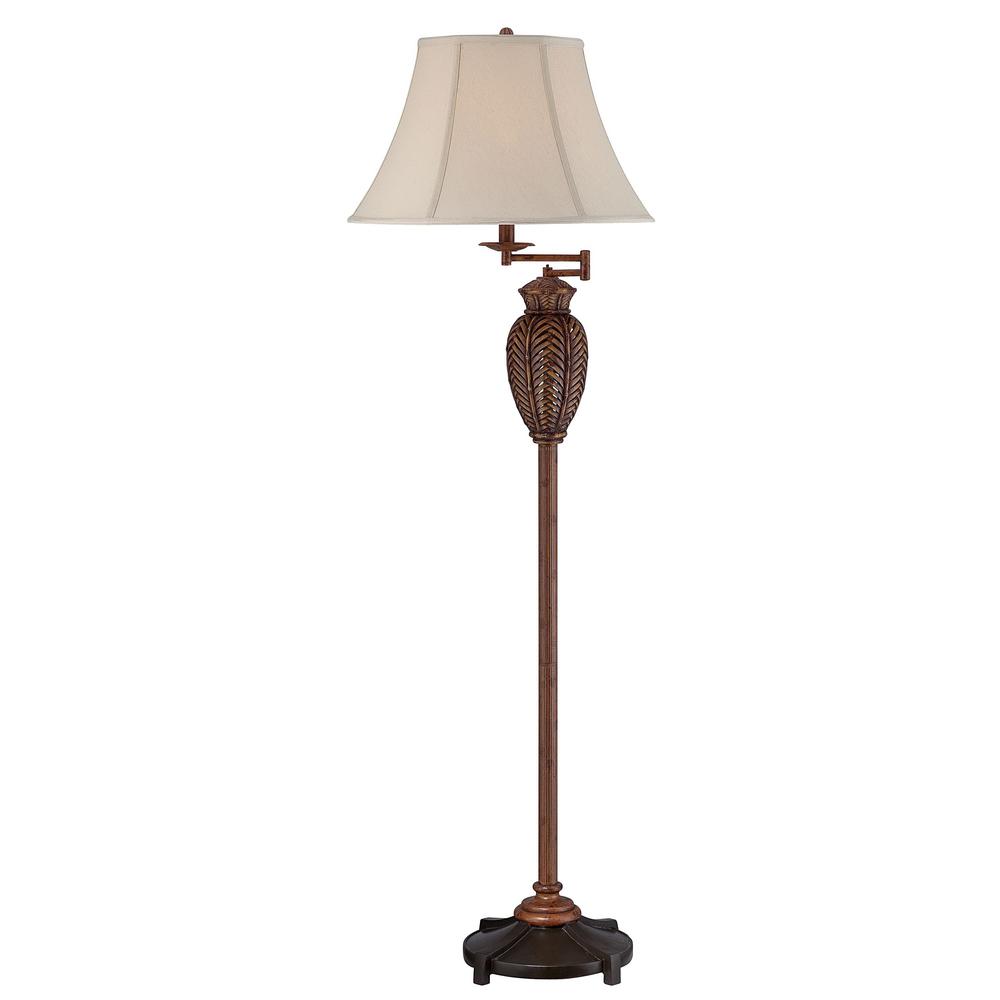 61 In Antique Brown Indoor Floor Lamp Mai Al148 Sfl The Home Depot Model Mai Al148 Sfl 61 In Antique Brown Indoor Floor Lamp