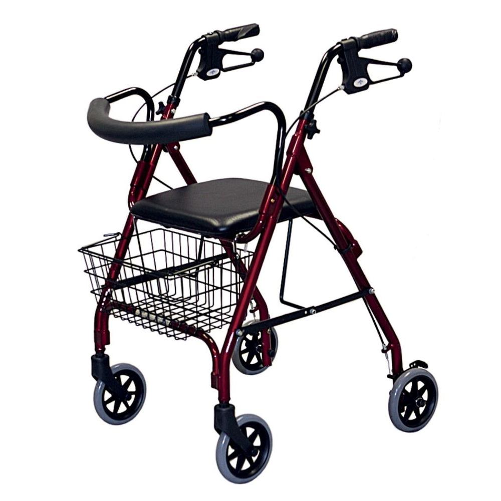 Medline Rollator/Walker in BlueMDS86810B The Home Depot
