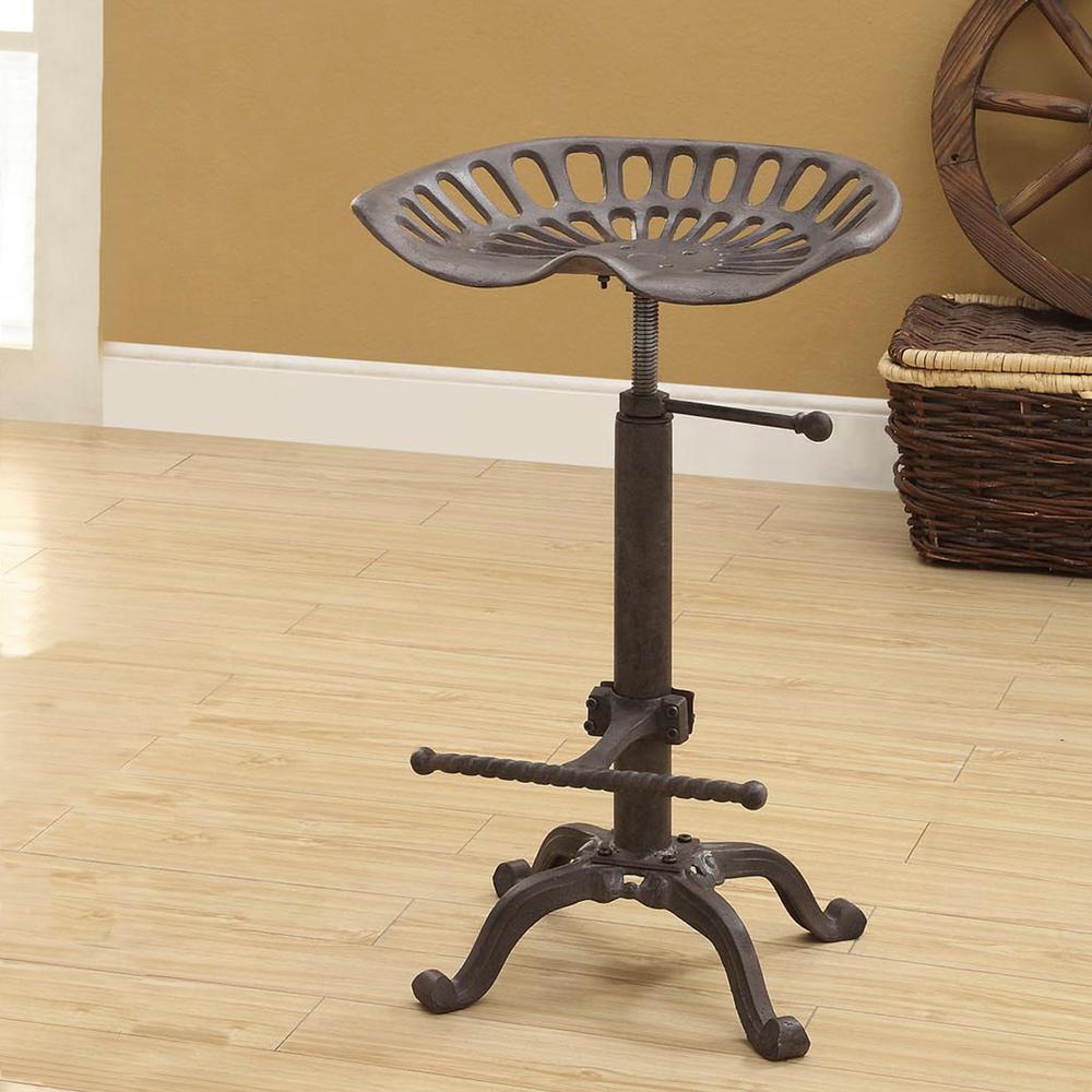 Tractor Seat Rustic Bar Stools Kitchen Dining Room Furniture Tractor Seat Adjule Height Bar Stool