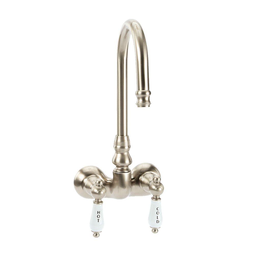 Elizabethan Classics 2 Handle Claw Foot Tub Faucet Without