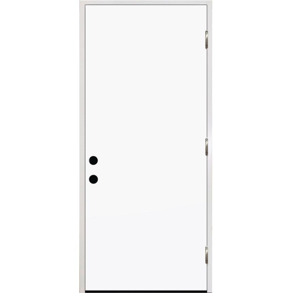 Steves & Sons 36 in. x 80 in. Element Series Flush Left Hand Outswing