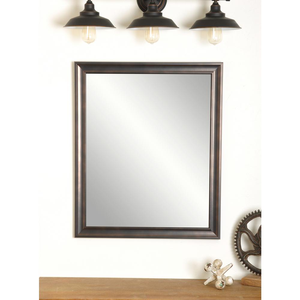 BrandtWorks Traditional Clouded Bronze Framed Mirror BM013L The Home