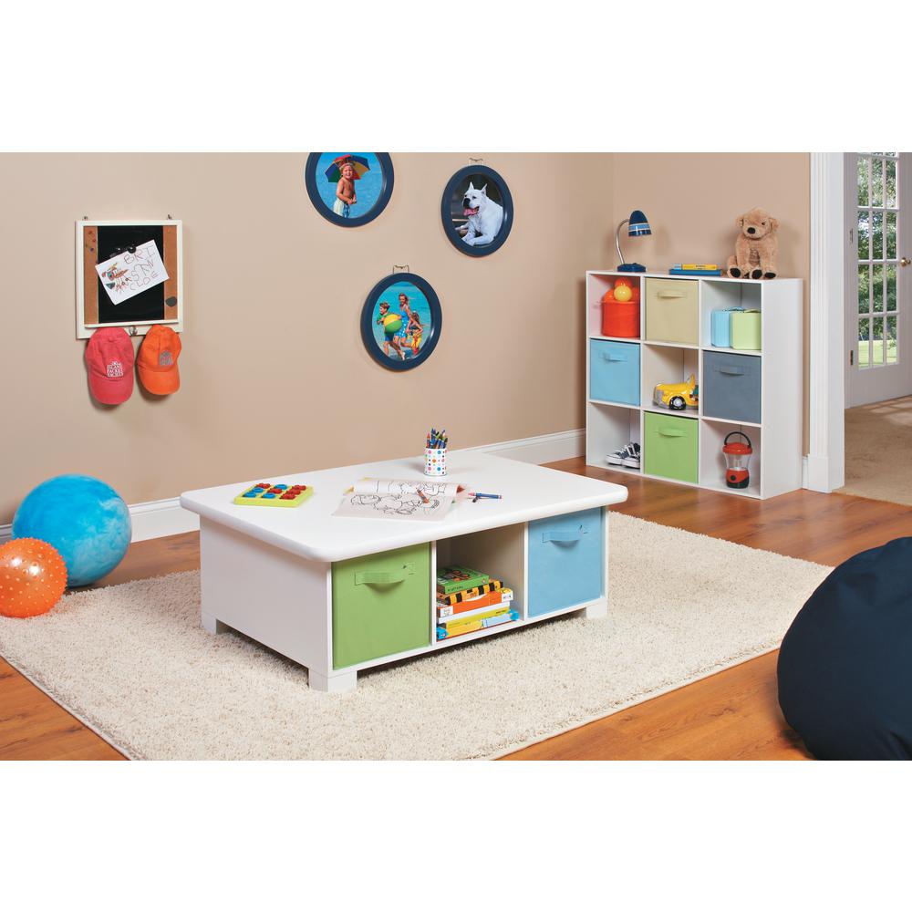 activity table with drawers