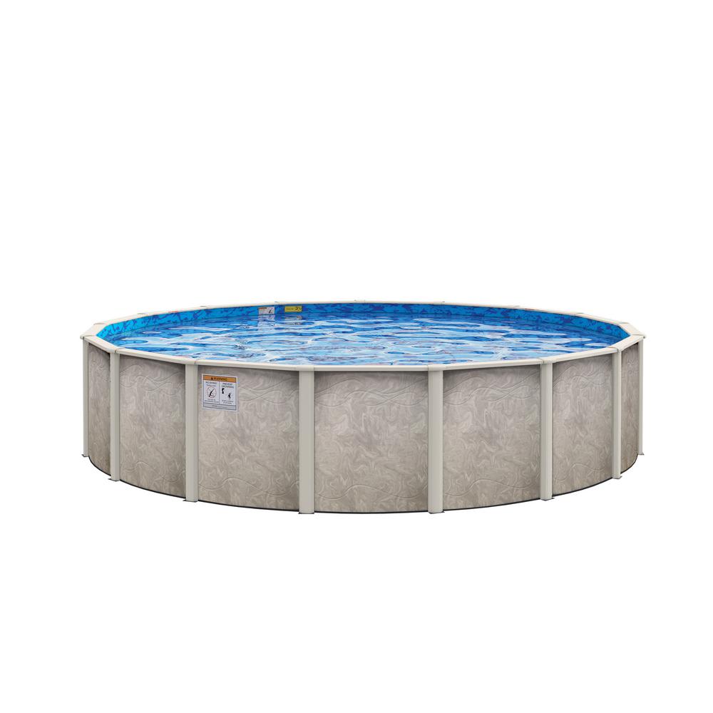 hard plastic above ground pools