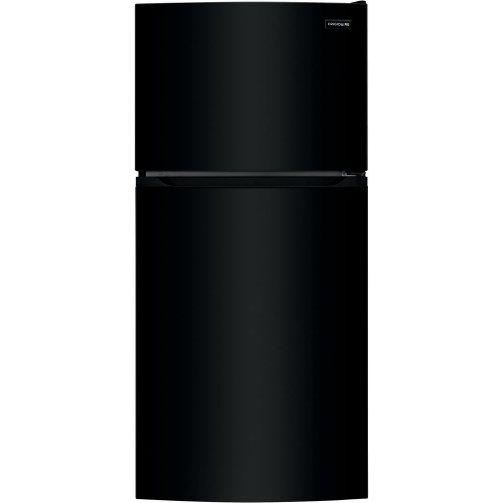 Frigidaire 13.9 cu. ft. Top Freezer Refrigerator in Black, ENERGY STAR