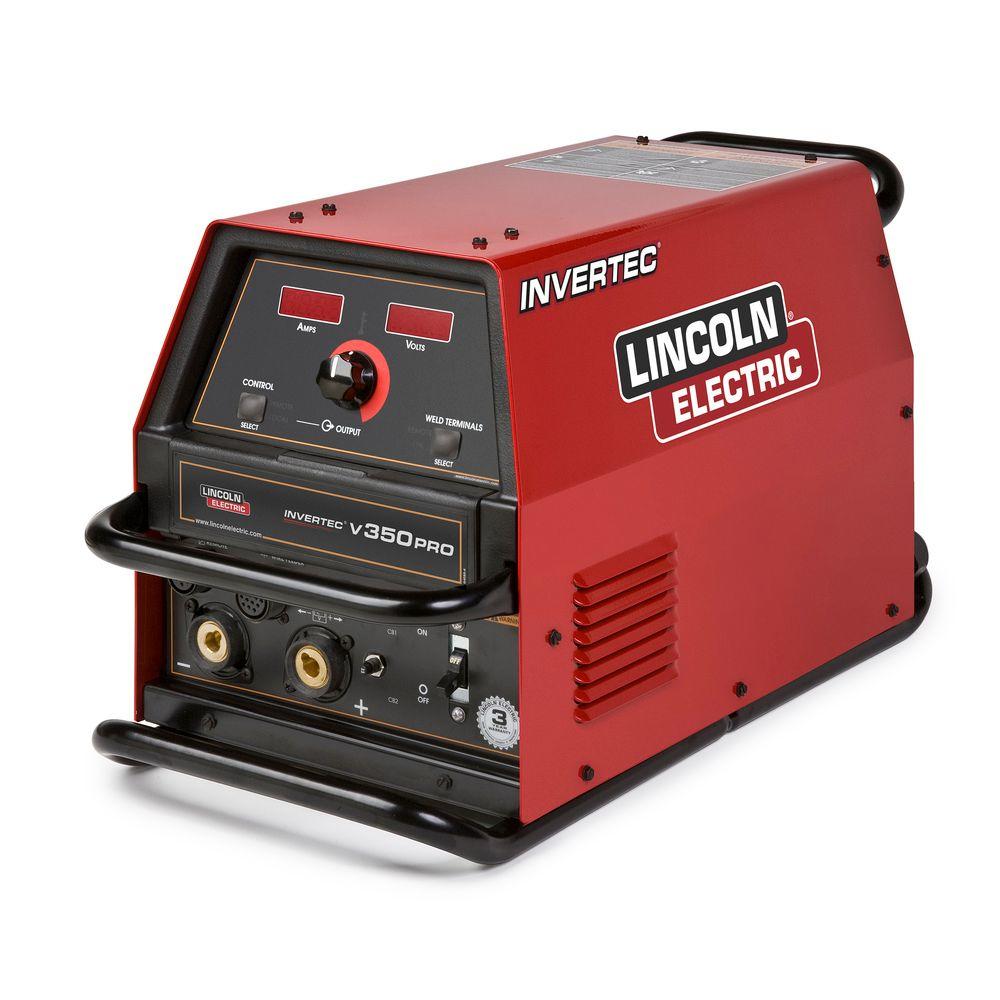 Lincoln Electric 425 Amp Invertec V350 PRO MultiProcess Welder (Factory Model) with 2 Twist