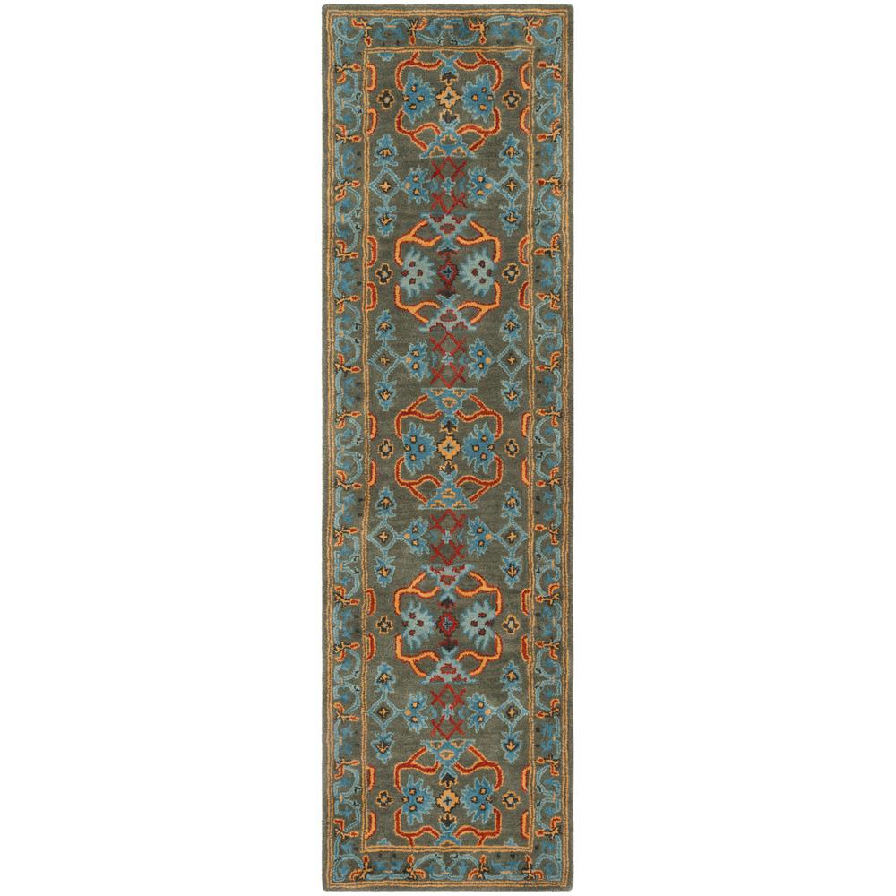 Kathy Ireland Lumiere Sage 2 Ft X 8 Runner Rug 035523 The