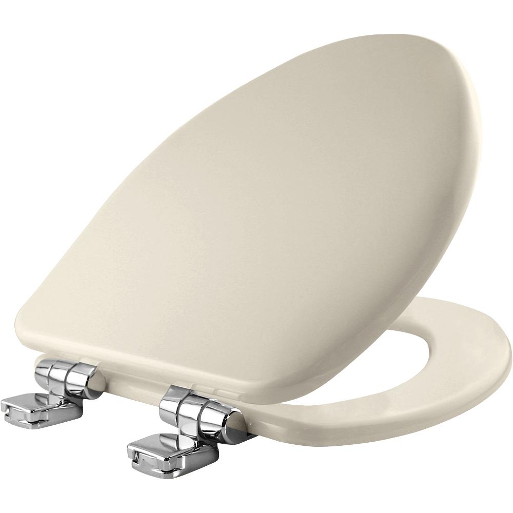 BEMIS Elongated Closed Front Toilet Seat in Biscuit19170CHSL 346 The