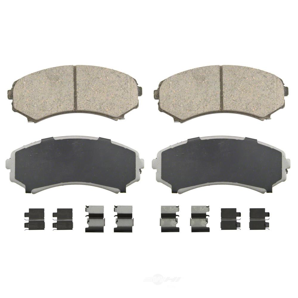 Wagner Brake QC1721A Thermo Quiet Ceramic Disc Brake Pad Set