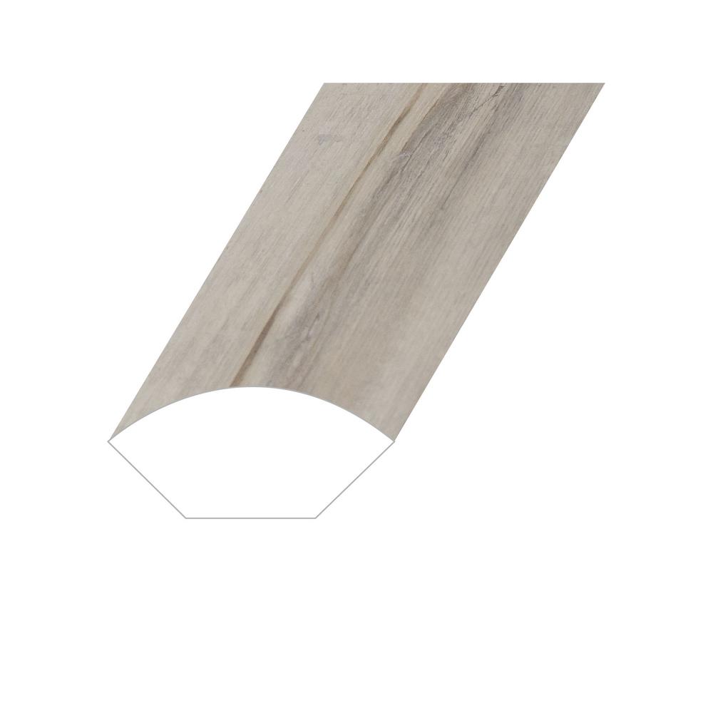 Montserrat Victorum Axiom Frost 0 6 In T X 1 In W X 94 5 In L Vinyl Quarter Round Molding Qrmnst 2019071 The Home Depot