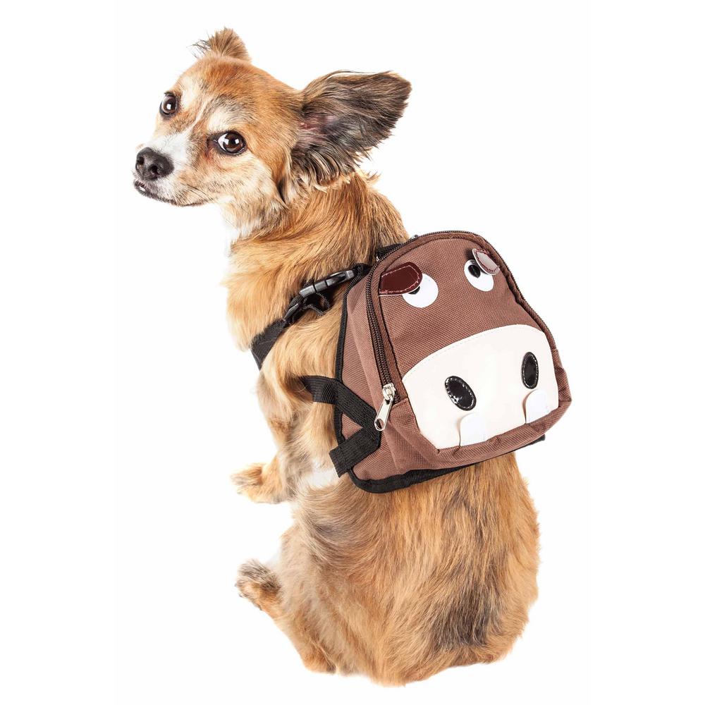 dog harness and backpack