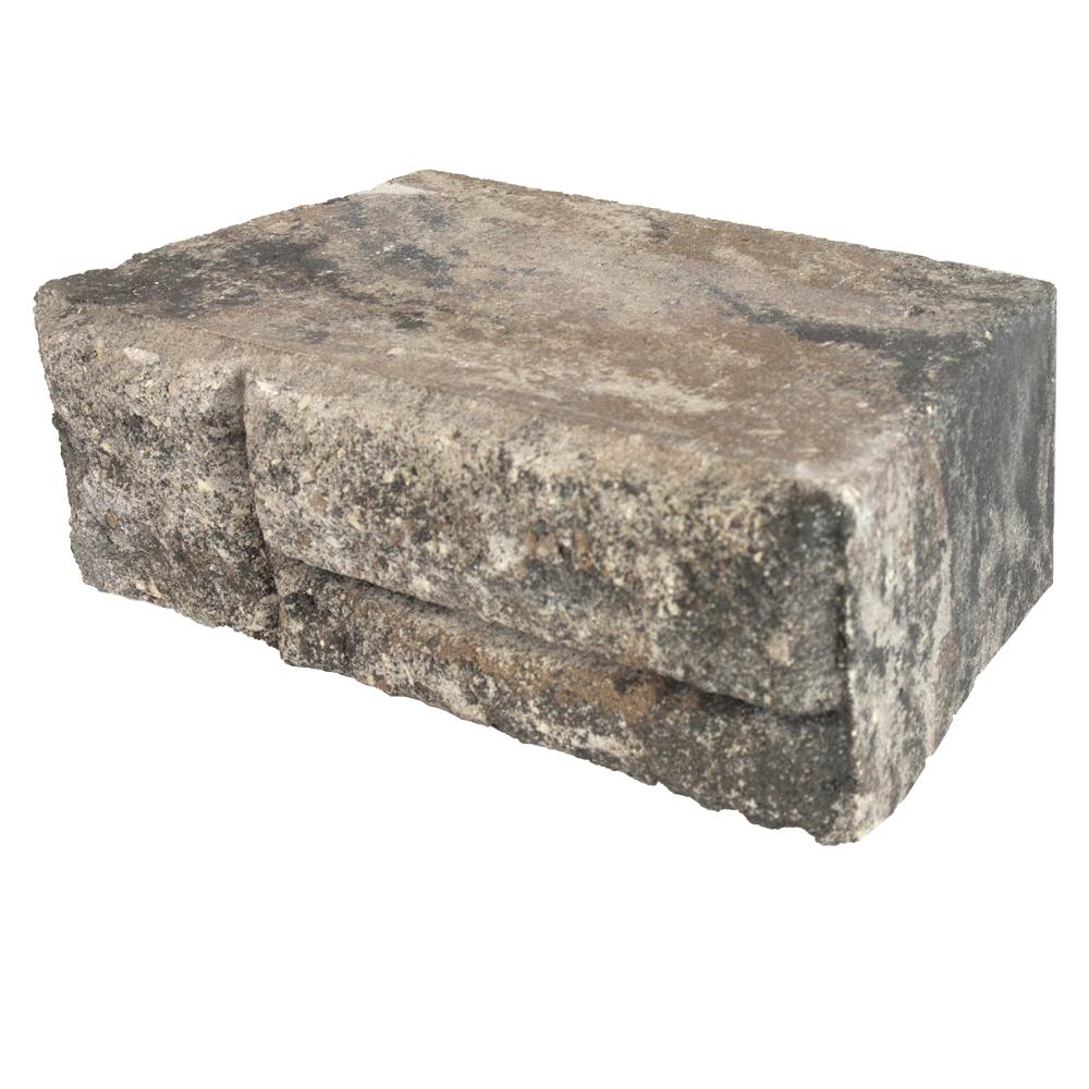 Rockwood Retaining Walls Lakeland I 8 in. L x 12 in. W x 4 in. H Desert