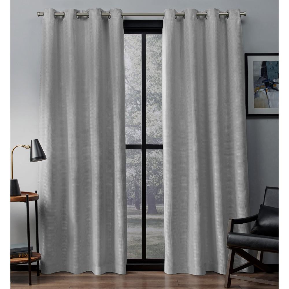 Alegra Turquoise Layered Gated Blackout and Sheer Grommet Top Window