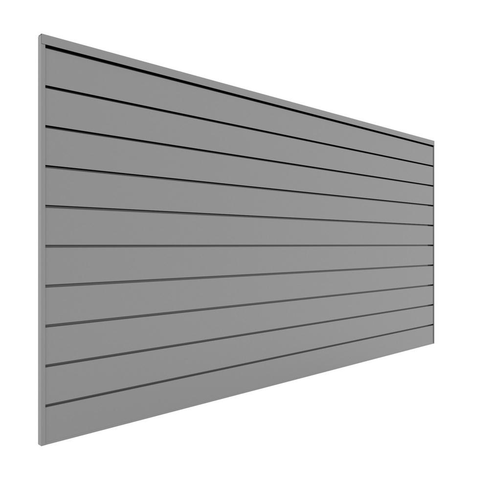 Proslat PVC Slatwall 8 ft. x 4 ft. White88102 The Home Depot
