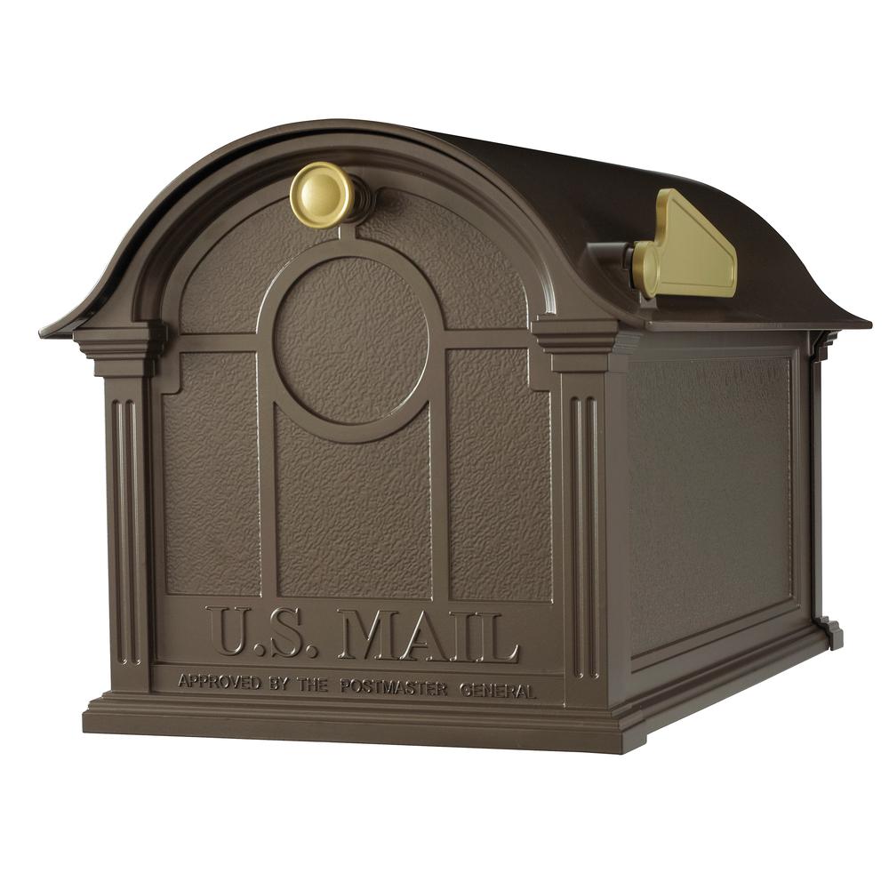 Whitehall Products Balmoral Bronze Mailbox