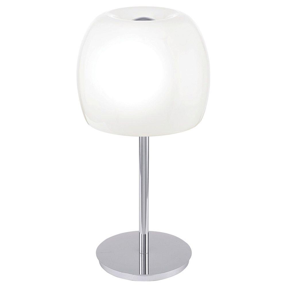 Eglo Dario 20 In Chrome Table Lamp 90125a The Home Depot Eglo Dario 20 In Chrome Table Lamp