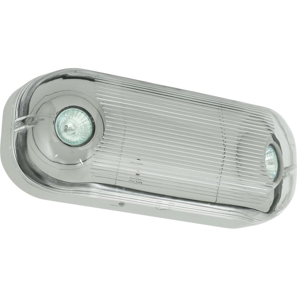 Progress Lighting PEHWU Collection Gray 2Light Emergency LightPEHWU