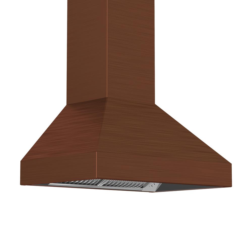 Zline Kitchen And Bath 30 In Wall Mount Range Hood Copper 8667c Zline Kitchen And Bath 30 In Wall Mount Range Hood Copper