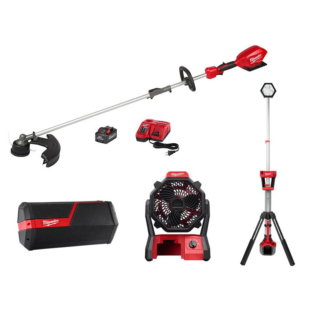 home depot milwaukee string trimmer