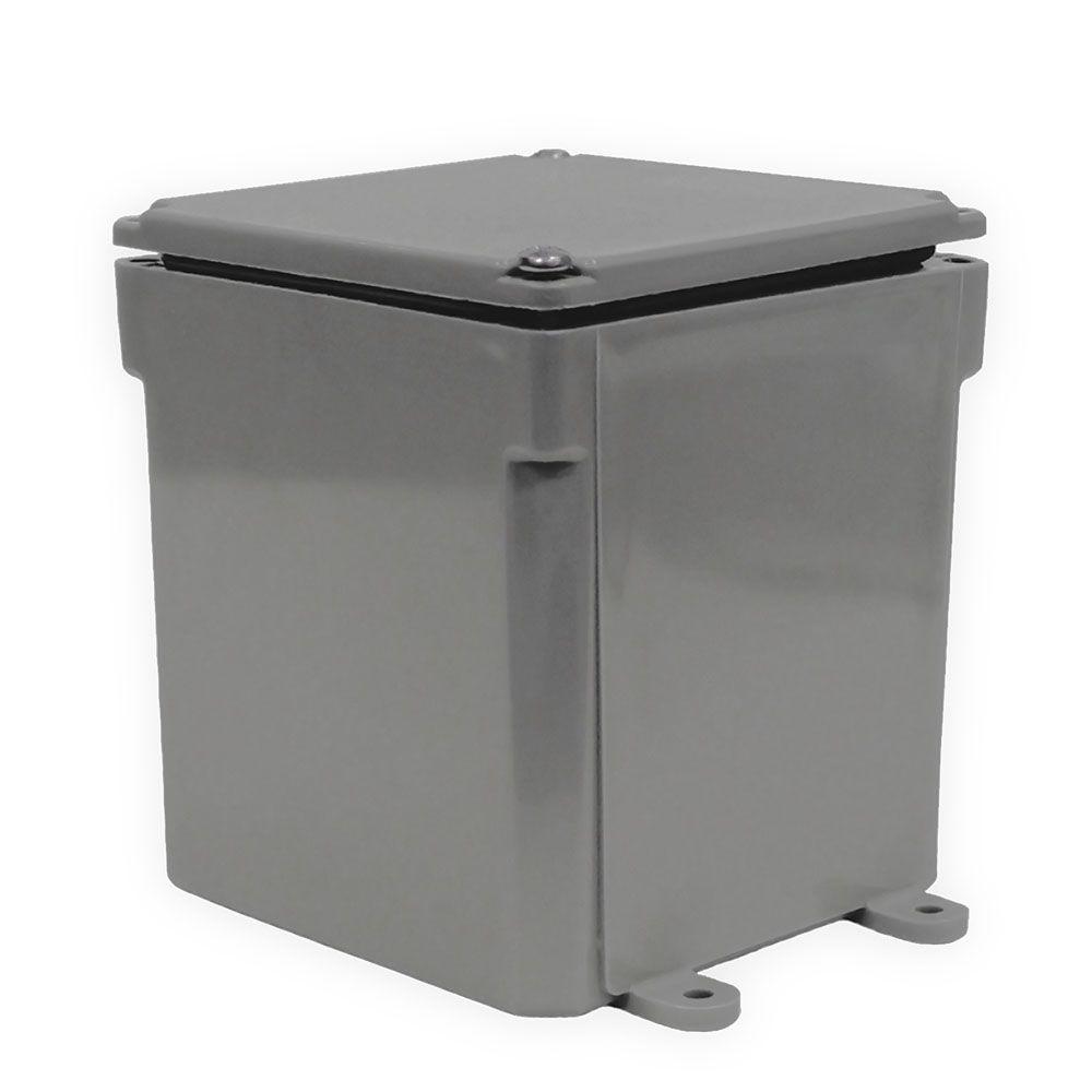 4 in. x 4 in. x 6.5 in. NonMetallic Junction BoxJB446CE The Home Depot